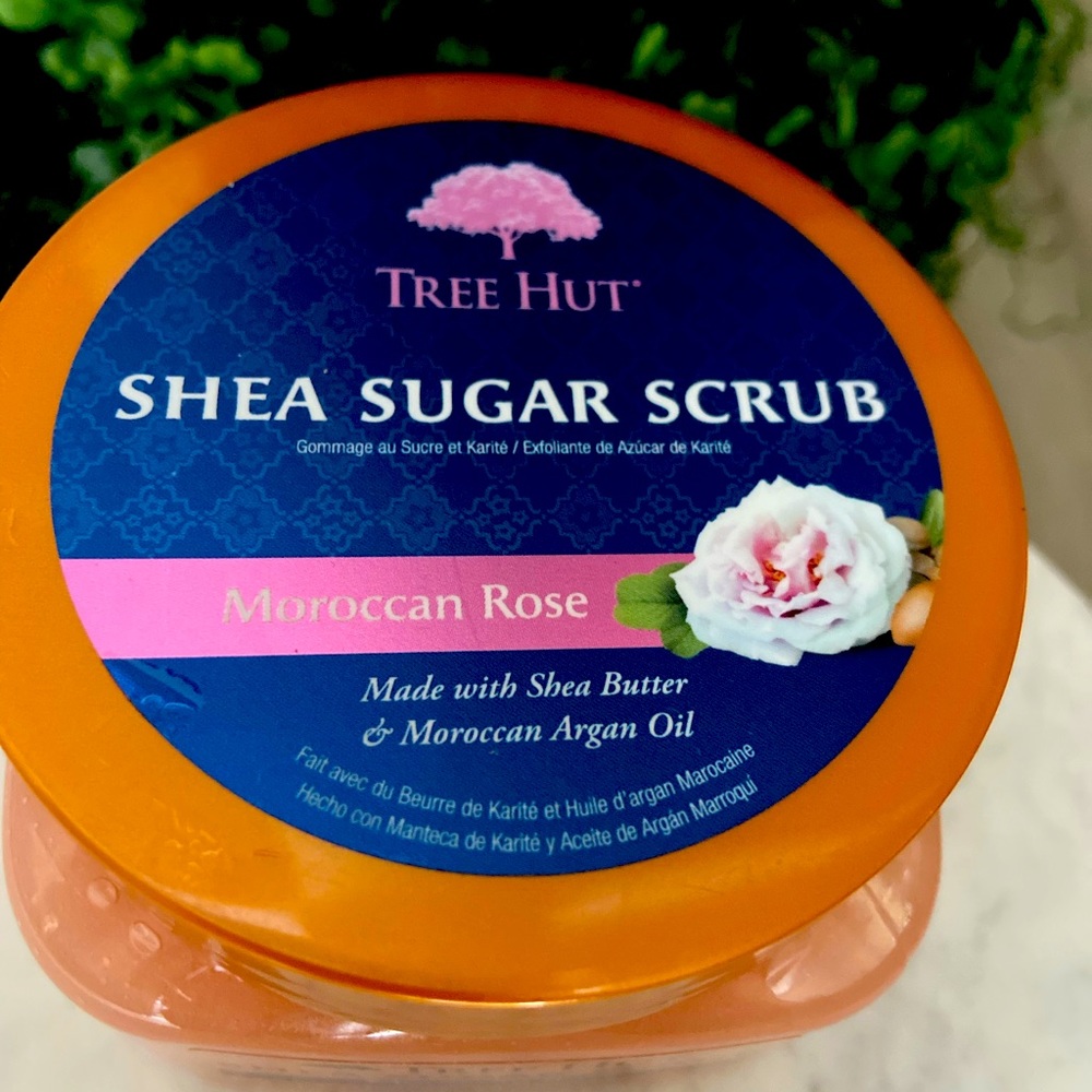 Tree Hut Moroccan Rose Shea Sugar body scrub